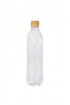 Пластиковая ПЭТ бутылка для пива 0,5 л прозрачная