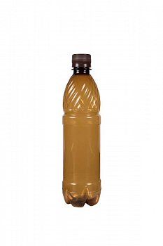 ПЭТ бутылка 0,5 л коричневая