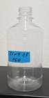 Пластиковая ПЭТ бутылка 0,5 л №9 прозрачная
